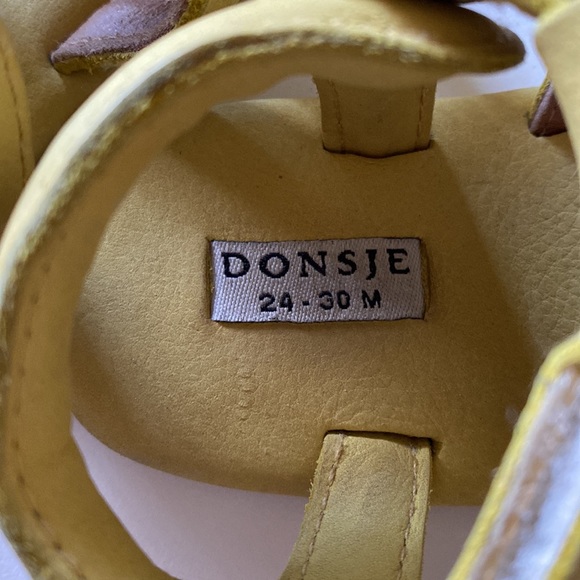 Donsje lemon sandals 24-30m - Picture 5 of 5